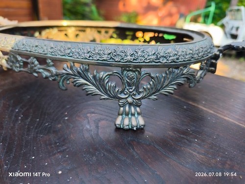 Jardiniere ovale bronze - jardiniere,