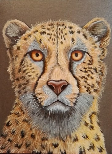 Painting animal series oil - painting,,