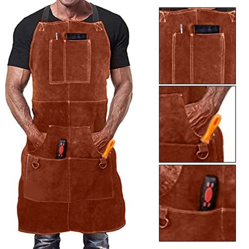 Tablier travail cuir - tablier,