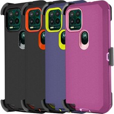 for Motorola Moto G Stylus 5G 2021 ARMOR Phone Case Cover Clip Screen Protector
