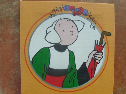 Tableau bécassine toile 20 - du,