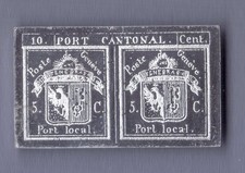 Timbre Lingot SUISSE argent