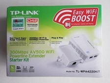 TL-WPA4220KIT Kit 2 CPL AV500 + WiFi N 300 Mbps plug and play