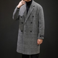 Manteau D'Homme À Carreaux