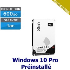 ☑️ ☑️Disque Dur Interne 2,5" 500 Go mixte Toshiba WD - Windows 10 Installé ☑️ ☑️