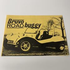 BRUVO ROAD BUGGY / sales sheet