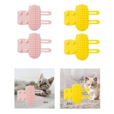 Lot de 2 brosses de toilettage