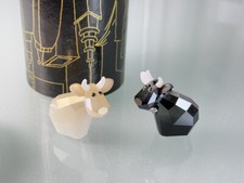 Figurine Swarovski 1041284 vaches Glamour Mo 4 cm. Emballage d'origine et cer...