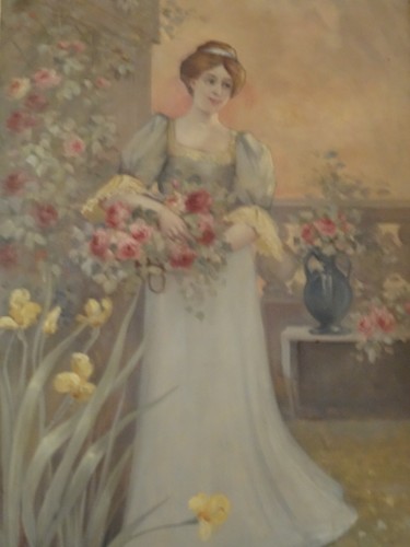Belle grande peinture - belle, et
