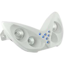 Masque Phare 4 Fari Blanc LED Triangle MBK 50 Nitro 1997-2014