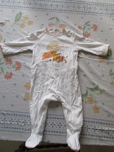Grenouillère blanc taille - blanc,