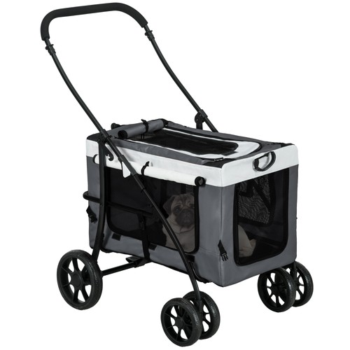 Poussette pliable chien - poussette,