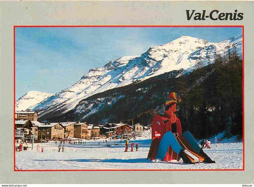 Carte postale val - carte, cenis