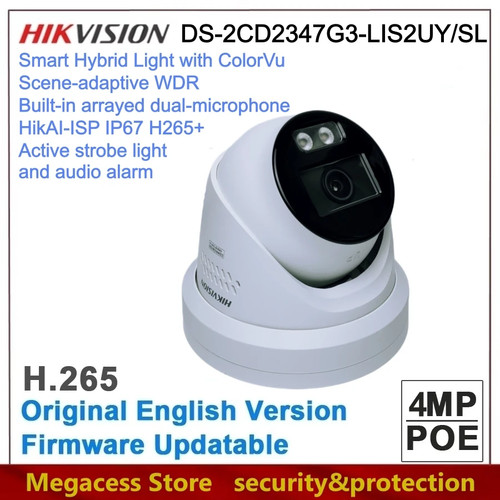 Caméra tourelle hikvision - ip,
