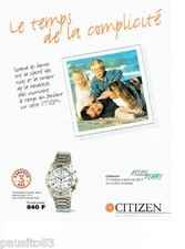 ADVERTISING ADVERTISING 066 1996 Citizen watches collection Felici Temps chrono