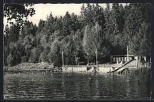 CPA Chiny s. Semois, Les Bains