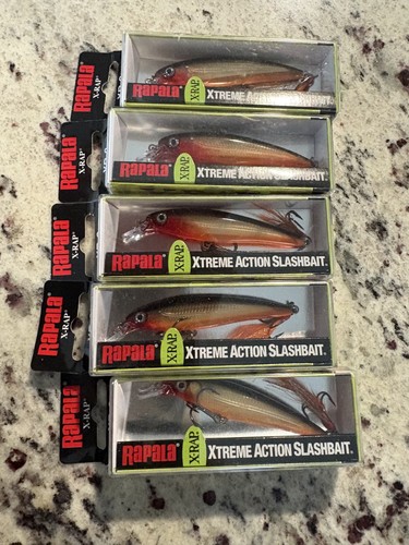 Rapala rap lot - x-rap, gold