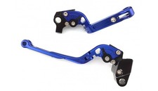 Leviers Repliables Flip Up Bleus Frein Embrayage YAMAHA WARRIOR 350 1987-2004