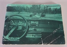 '73 Citroen DS23 Injection Electronique 126hp Owners Manual/Manual