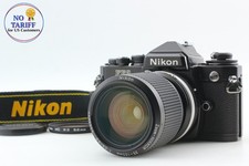 [Lens MINT] Nikon FE2 Black Film Camera Body Ai-s 35-105mm f3.4-4.5 Lens JAPAN