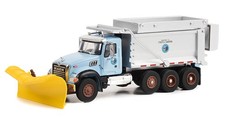 GREENLIGHT, MACK Granite with Snow Removal Blade and Salt Machine 2019 Series...