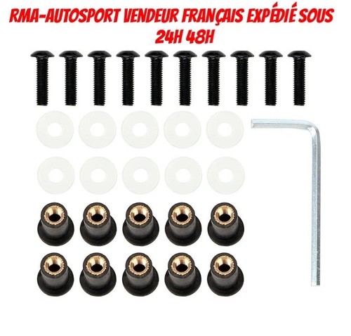 10x vis kit fixation bulle - kit, de
