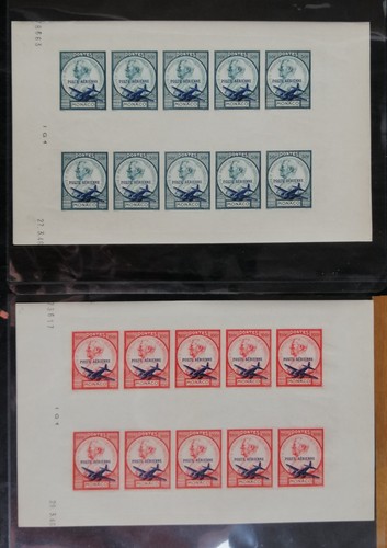 Timbres monaco non dentelés - timbres,