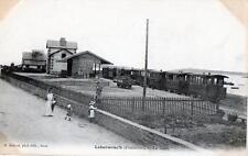 CPA 29 LABERWRAC'H LA GARE (TRAIN EN GARE  (dos non divisé)  DOIT ETRE RARE