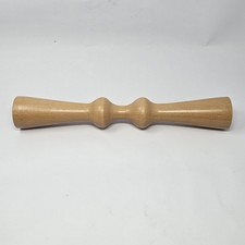 Wooden Roller Muscle Release Tool Self Massager Neck and Back Pain Relief 