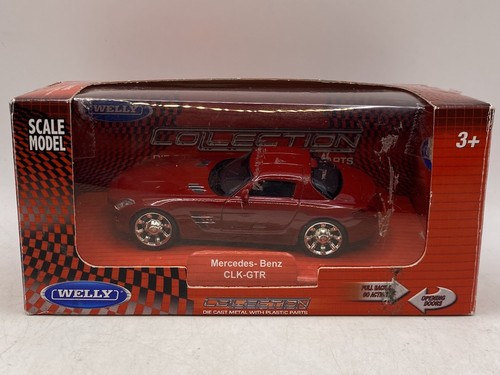 Welly mercedes benz clk - benz, gtr