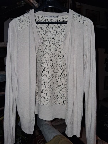 Gilet beige kookai avec - gilet,