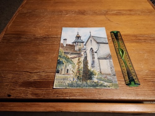Petite peinture signée non - petite,
