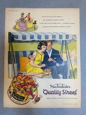 Mackintosh's Quality Street vintage advert from Picture Post magazine 1954