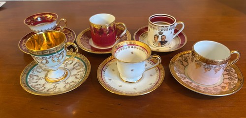 Lot tasses sous - lot, sous-tasses
