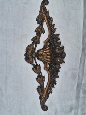 Ancien  Fronton Bronze???  Laiton ??? Coupe De Fruits  ornement Meuble  FB N.1 