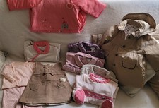 Lot vêtements bébé fille 0-6 mois – Vertbaudet, Obaibi, La Redoute, gigoteuse