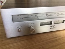 AKAI Stereo Tuner AT-2200 made In Japan. Power Cord Connector Be Modified to IEC