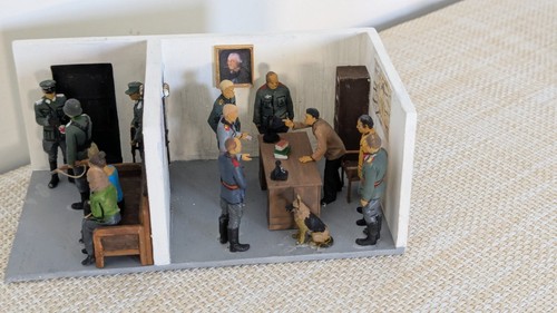 Diorama ww2 german bunker - diorama,