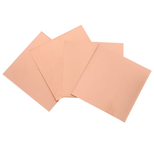Lot feuilles de - 4, cuivre