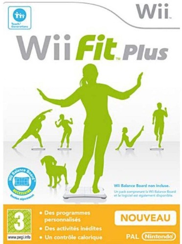 Jeu wii fit - fit, (jeu