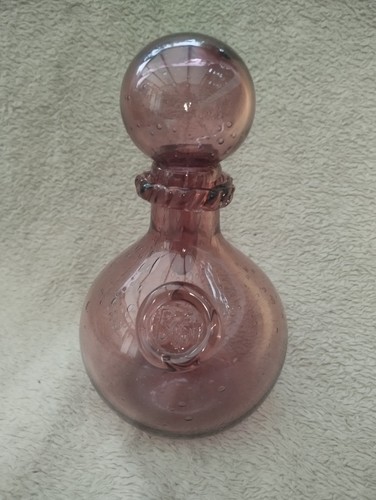 Ancien carafon flacon verre - carafon,
