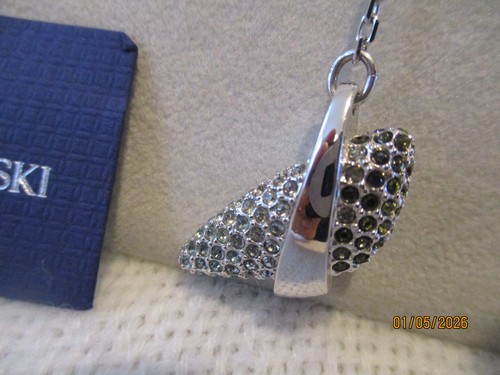 Collier swarovski argenté - argenté, ras