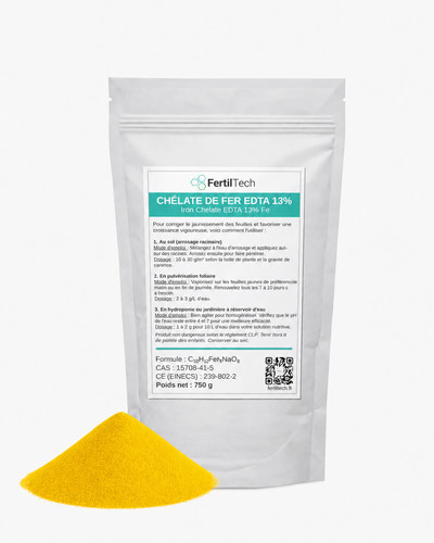 Chélate fer edta 750 g - 750,