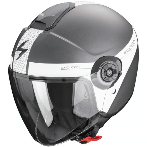 Scorpion casque moto blanc - moto,