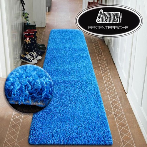 Tapis couloir shaggy moderne - tapis,