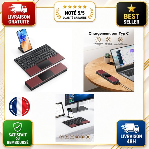 Clavier pliable azerty - clavier,