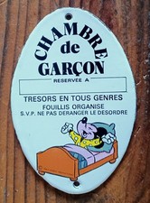 Plaque émaillée ancienne