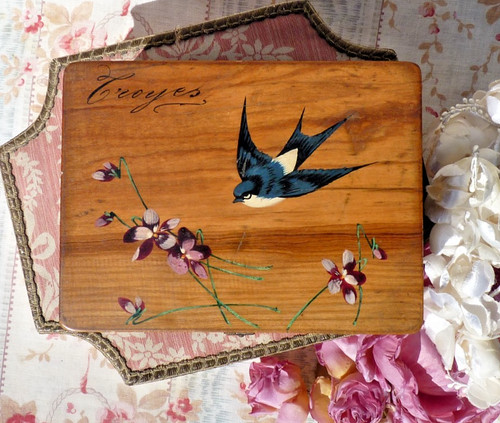 Ancienne boite souvenir - boite, de