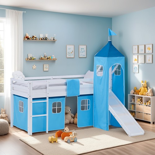 Lit mezzanine 90x200 - , d'enfant