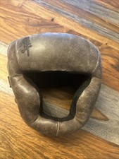 Hayabusa Vintage Leather Adjustable Head Gear